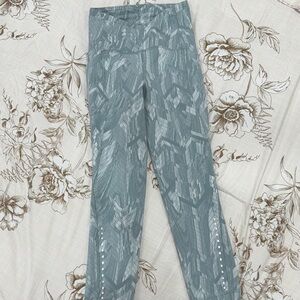 lululemon athletica Blue Patterned Leggings